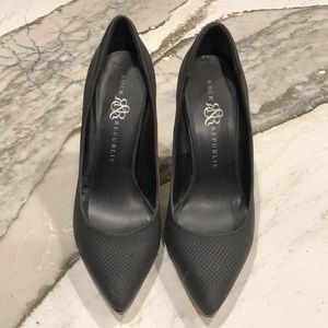 Classic black stiletto pumps